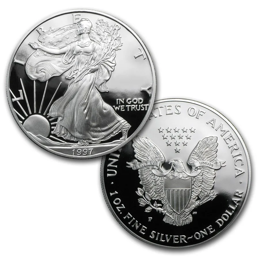 1997 3-Coin Proof Impressions of Liberty Set (Signed, Box & COA) - Image 4