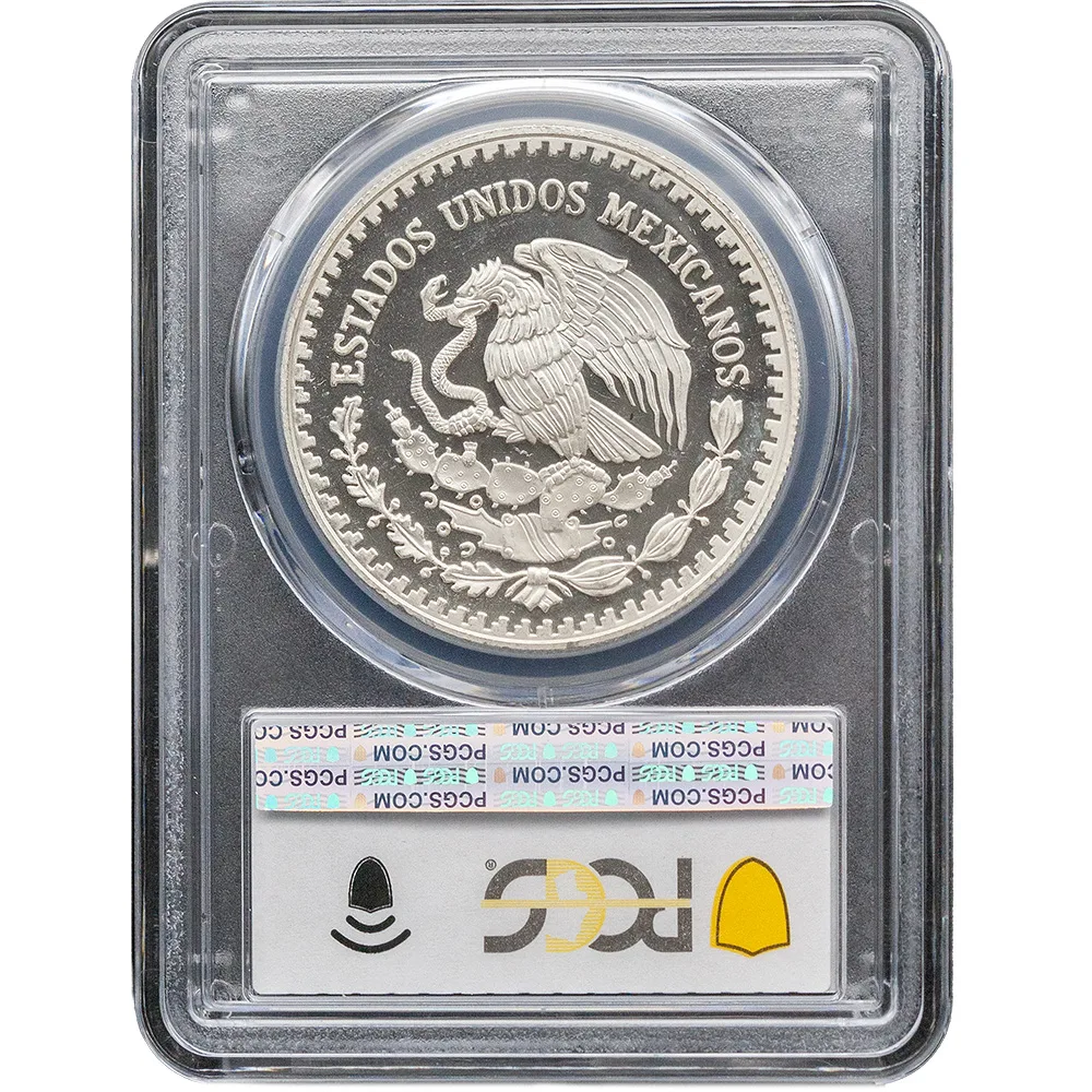 1999 Mexico 1 oz Silver Libertad PCGS PF 65 Deep Cameo - Image 2