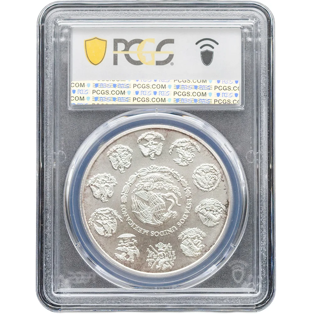 2001 Mexico 1 oz Silver Libertad PCGS MS 67
