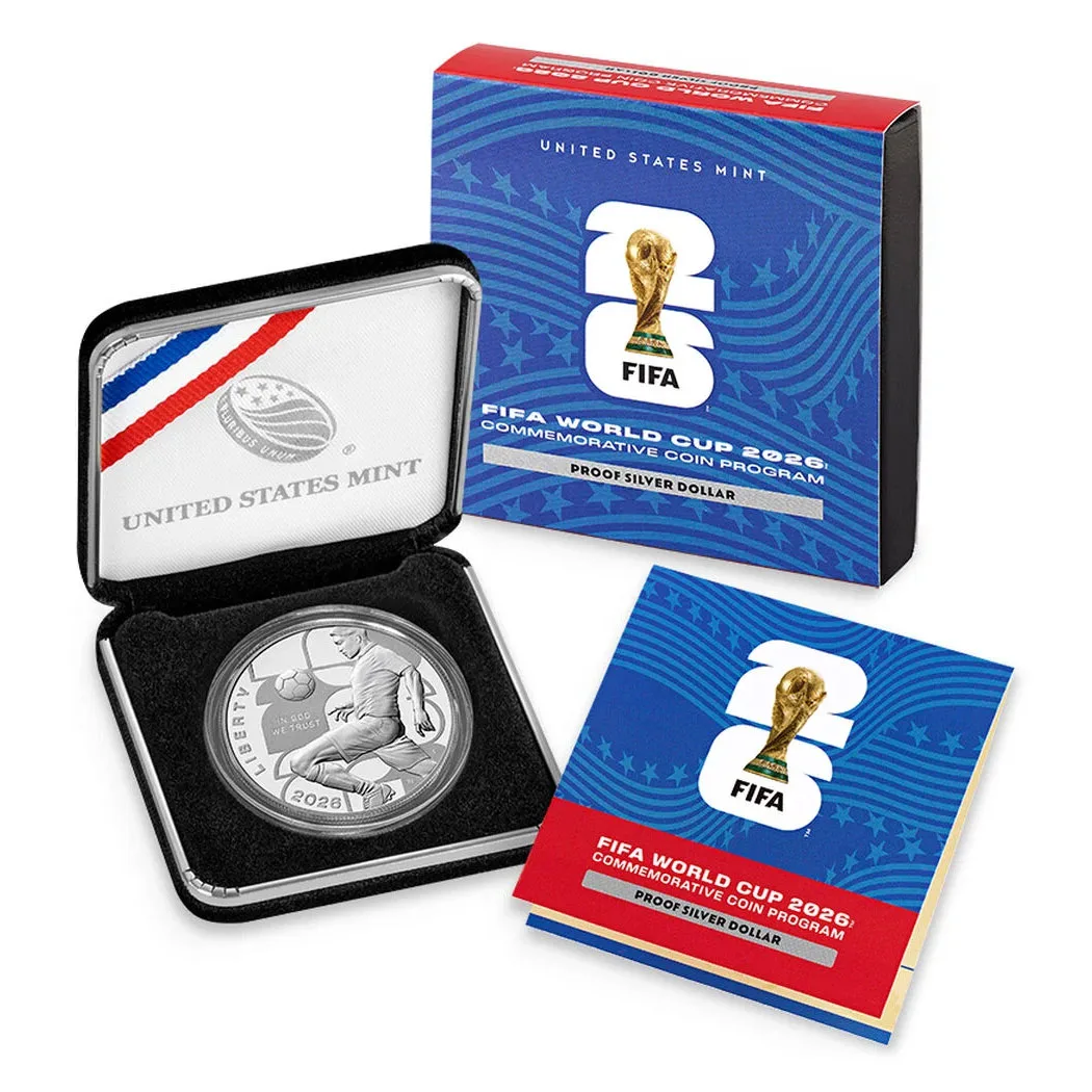 FIFA World Cup 2026™ Proof Silver Dollar