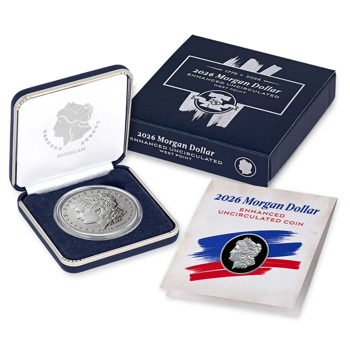 Morgan Silver Dollar 2026 Enhanced Uncirculated Coin