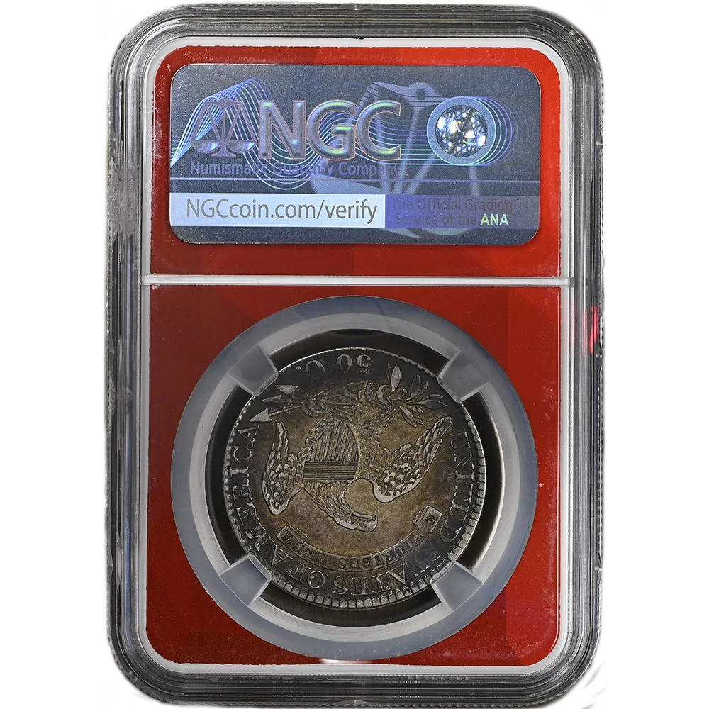 1826 50C Capped Bust Half Dollar NGC AU 53