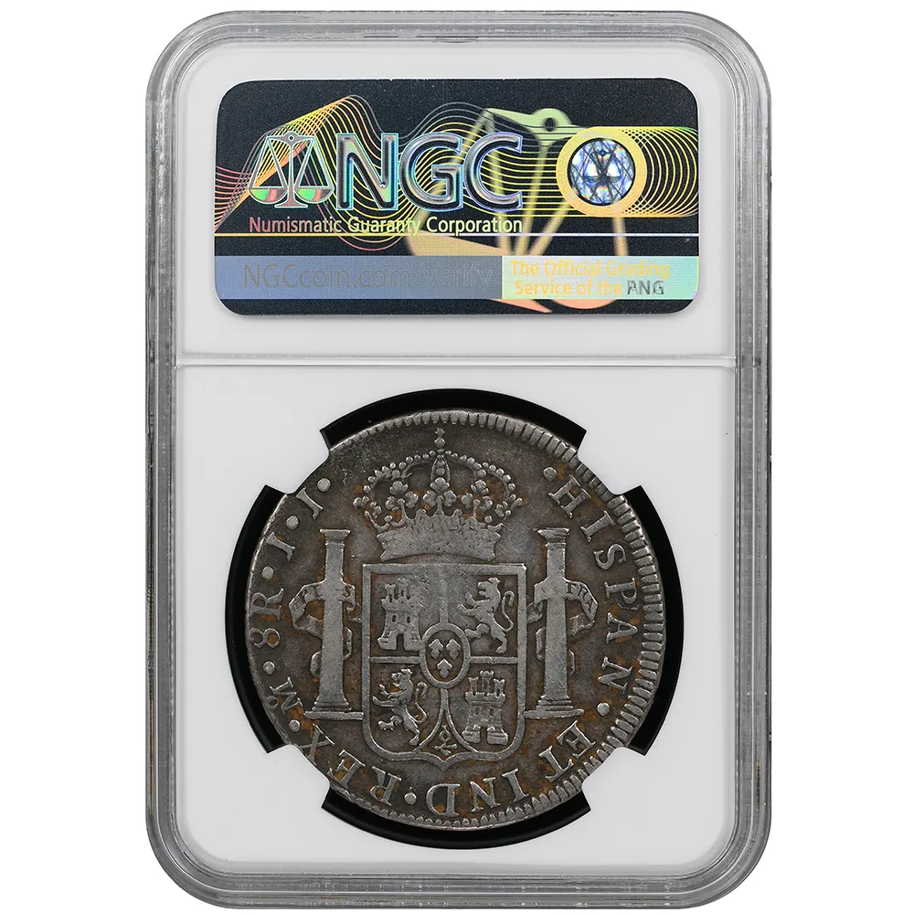 1818-Mo|JJ Mexico 8 Reales NGC VF Details