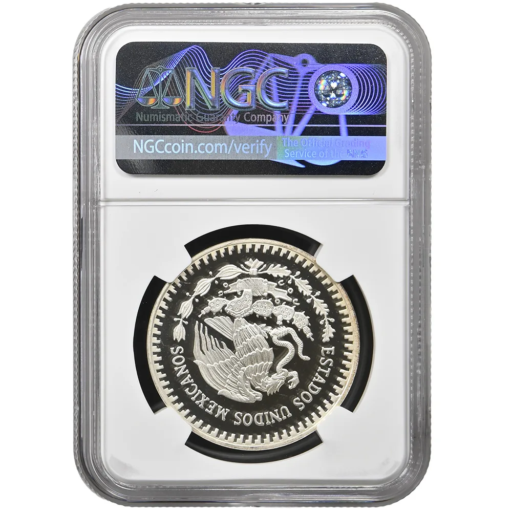 1987 Mexico 1 oz Silver Libertad NGC PF 68 Ultra Cameo