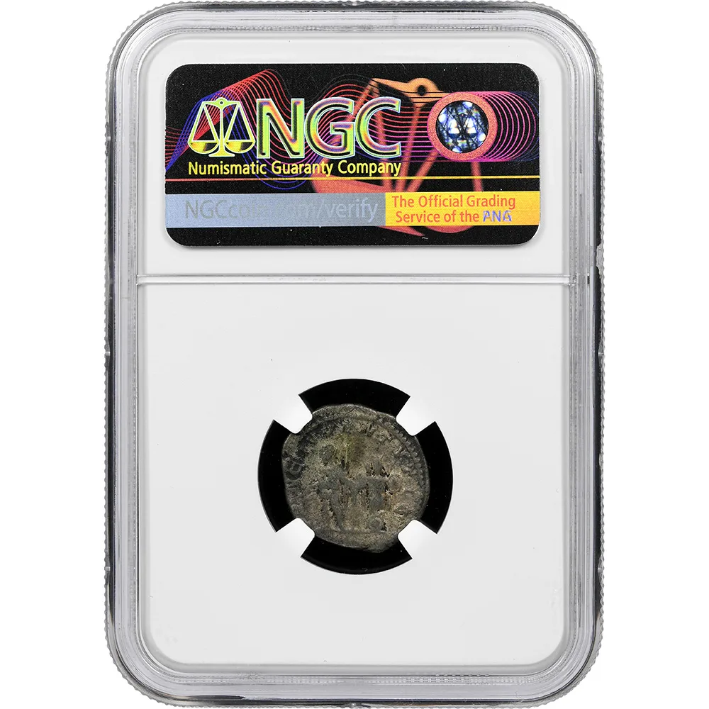 AD 198-217 Roman Empire Caracalla AR Denarius RIC 5 NGC VF