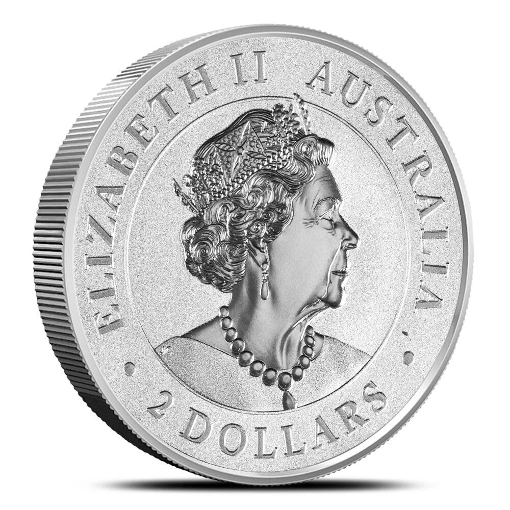 2022 Australia 2 oz Silver Killer Whale BU - Image 2