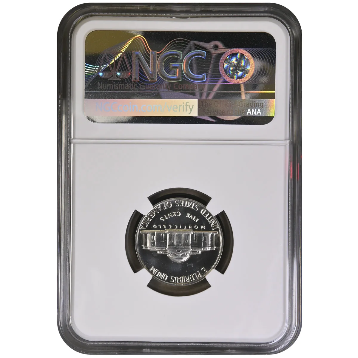 1968-S 5C Proof Jefferson Nickel NGC PF69 - Image 2