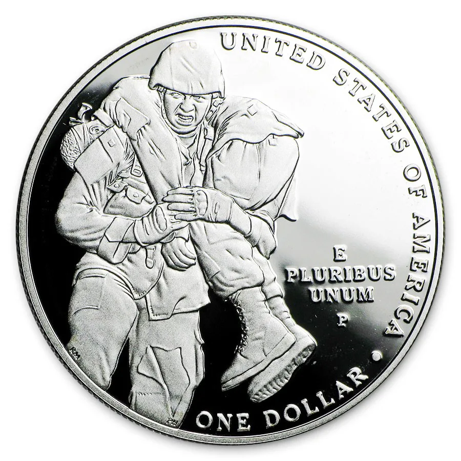 2011-P Medal of Honor $1 Silver Commem Proof (w/Box & COA) - Image 3