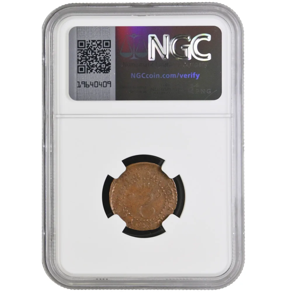 1915 Mexico Dos Centavo Puebla/Tetela "E. DE PU." NGC MS 63