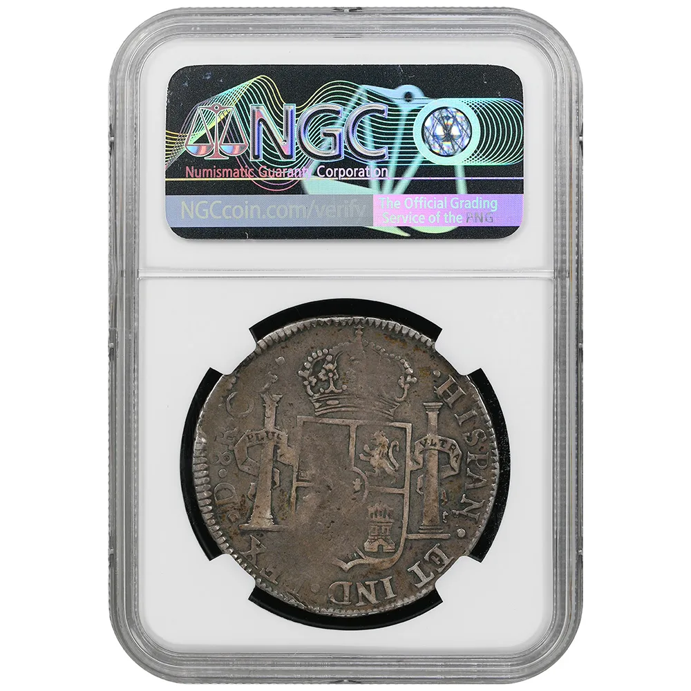 1822-D|CG Durango Mexico 8 Reales Ferdinand NGC VF 30
