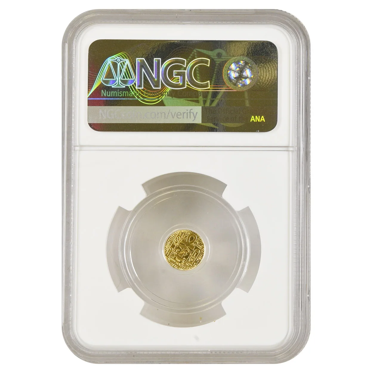 1/200 Gold Egyptian Scarab NGC MS70 - Image 2