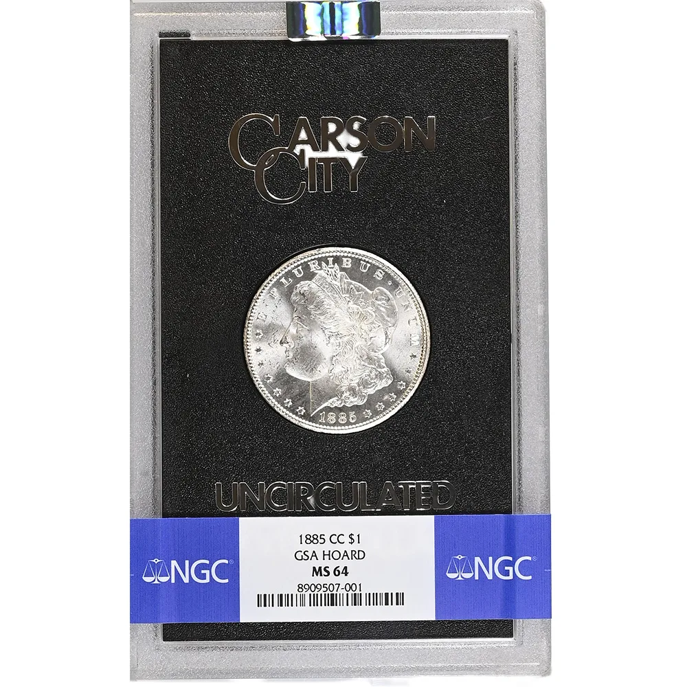 1885-CC GSA Morgan NGC MS 64