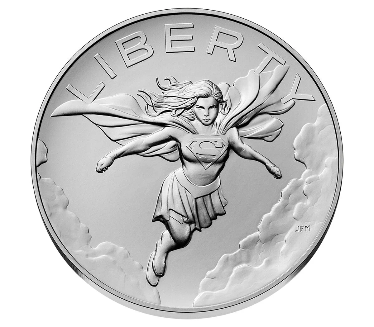 2026 Comic Art 1 oz Silver Medal– Supergirl™